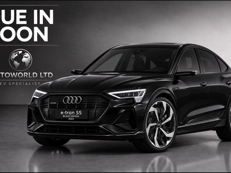 Audi E-Tron 55 Black Edition Sportback Auto quattro 5dr 95kWh (11kW Charger)
