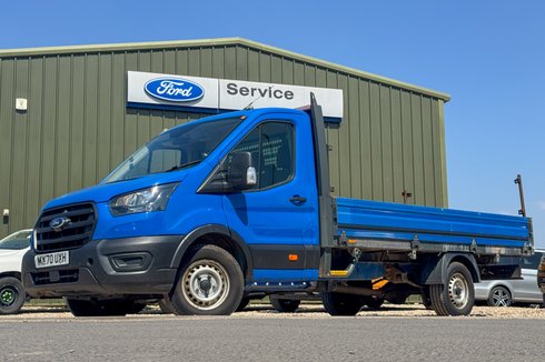 Ford Transit Dropside XLWB L4 Leader 350 Air Con Cruise EURO 6