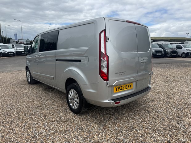 Ford Transit Custom Crew Cab LWB L2H1 Low Roof Limited 320 Air Con Sensors EURO 6 11