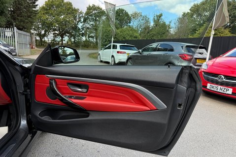 BMW 4 Series 435D XDRIVE M SPORT -ADAPTIVE SUSPENSION -CORAL RED LEATHER  22