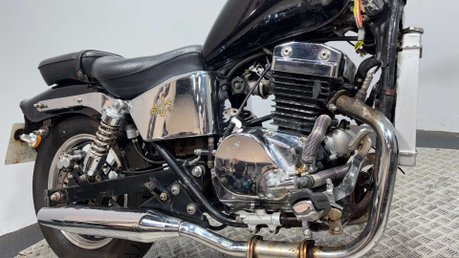 Ajs DD 125 2011 ONLY 8K LARGE TWIN CYLINDER CRUISER PROJECT BIKE 125CC 12