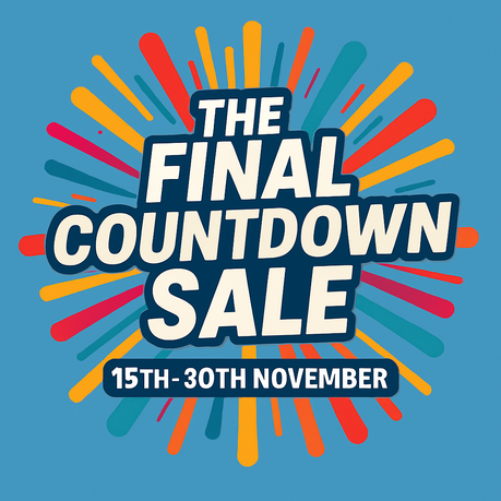 The Final Countdown Sale - Coming Soon!