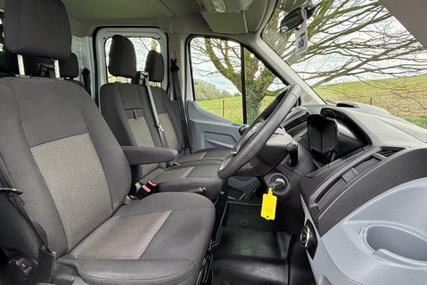 Ford Transit 350 Drw L3 130 ps Crew Cab Tipper - Air Con - Ex MOD 4