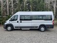 Peugeot Boxer 440 L4H2 17 Seat LIGHTWEIGHT Non-D1 Minibus Lite with Full width ramp. ULEZ 19