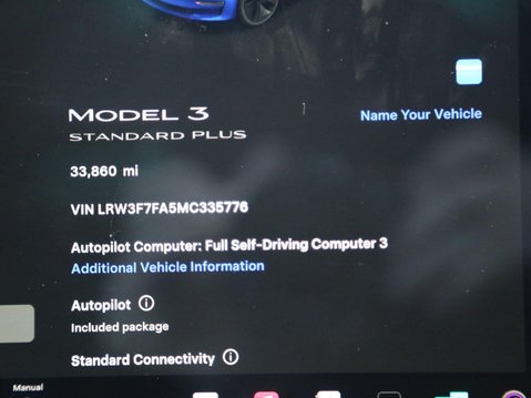 Tesla Model 3 Standard Range Plus Auto RWD 4dr 12