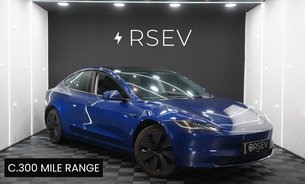 Tesla Model 3 RWD "Highland" c300 Mile Range Vented Seats Adaptive LEDs One Owner VAT Q 1