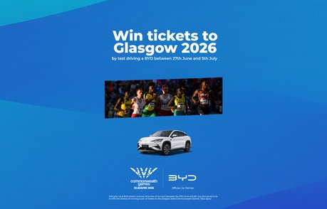 Glasgow 2026 Commonwealth Games BYD UK Ticket Giveaway 2026