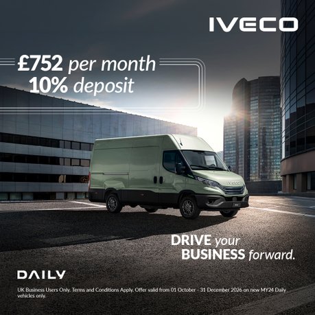 GET BEHIND THE WHEEL OF THE NEW IVECO DAILY β HIRE PURCHASE MADE SIMPLE