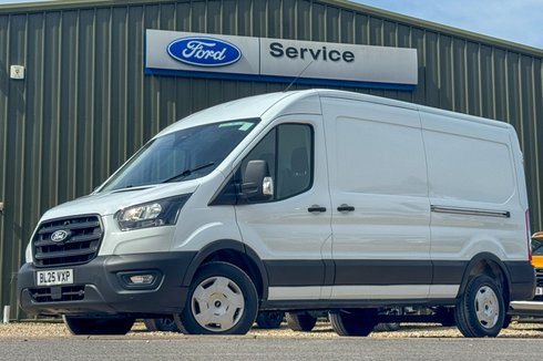 Ford Transit LWB L3H2 Medium Roof Trend 350 Air Con Camera Sensors EURO 6