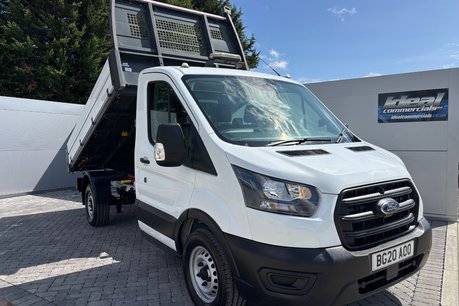 Ford Transit 350 Srw L2 130 ps Single Cab Tipper - Air Con / Tow Axle / Rear Camera