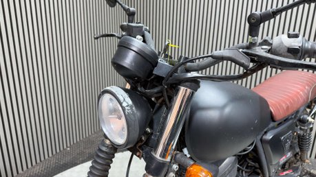 WK Bikes Scrambler 2023 ONLY 6K RUNNING PROJECT BIKE SPARES OR REPAIR 125CC 19