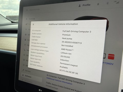 Tesla Model Y (Dual Motor) Long Range SUV 5dr Electric Auto 4WDE (384 bhp) 33