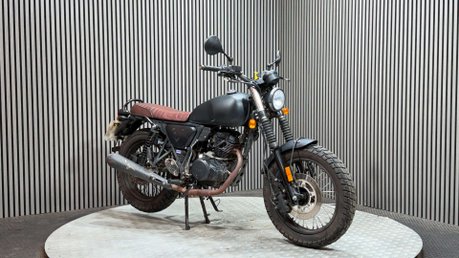 WK Bikes Scrambler 2023 ONLY 6K RUNNING PROJECT BIKE SPARES OR REPAIR 125CC 2