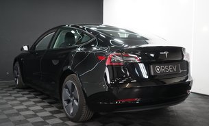 Tesla Model 3 LONG RANGE AWD Solid Black Ryzen GROK AI Pano Roof Heat Pump 1 Owner VAT Q 3
