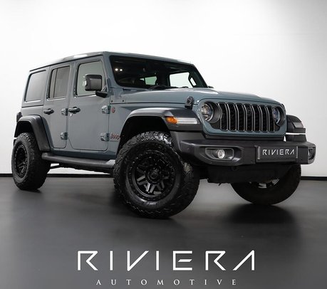 Jeep Wrangler 2.0 GME Rubicon SUV 4dr Petrol Auto 4WD Euro 6 (s/s) (272 ps)