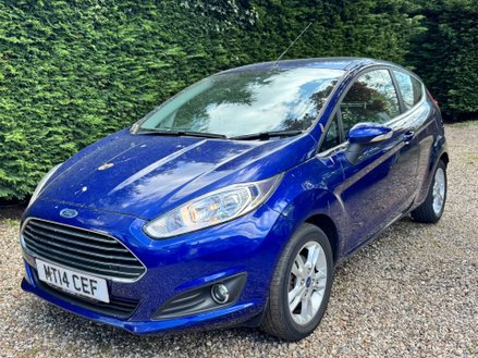 2014 FORD FIESTA 1.2 FIESTA ZETEC 3DR MILEAGE 49,000 MILES YEAR 2014 14 BASIC COLOUR... photo