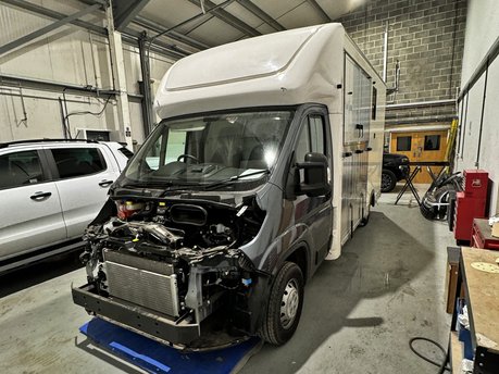Another 3.5T SEEKER Horsebox ready to go into paint