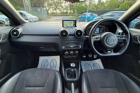 Audi A1 TFSI BLACK EDITION NAV -PANORAMIC SUNROOF - ALL BLACK  14