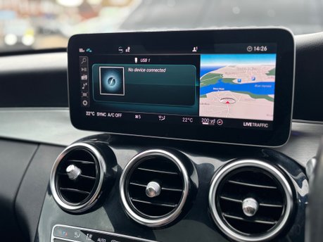 Mercedes-Benz C Class 2.0 C220d Sport (Premium Plus) Saloon 4dr Diesel G-Tronic+ Euro 6 (194ps) 25