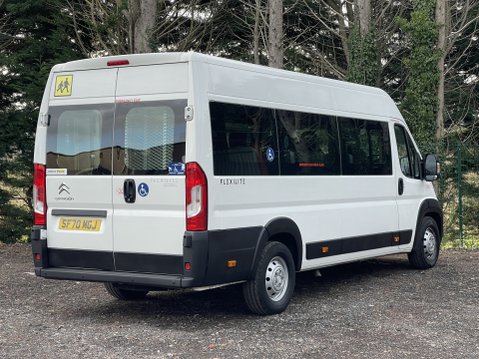 Citroen Relay 40 L4H2 17seat Flexilite minibus with mesh ramp, sensors. Euro 6. Non-D1. 11
