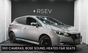 Nissan LEAF E PLUS TEKNA 59kWh Battery One Owner Bose Sound 360 Camera  1
