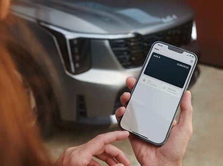 Image of digital key on smartphone.