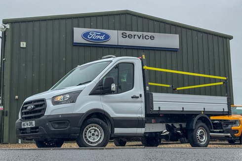 Ford Transit Tipper MWB L2 Leader 350 Air Con Tow Bar EURO 6
