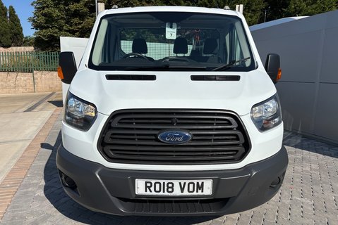 Ford Transit 350 Srw 130 ps Dropside Truck with Maxilift PH110 Crane 10