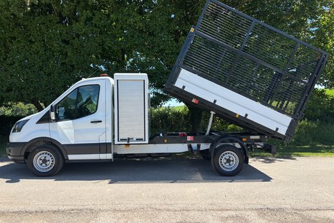 Ford Transit 350 Srw L3 130 ps Toolbox Cage Tipper 7