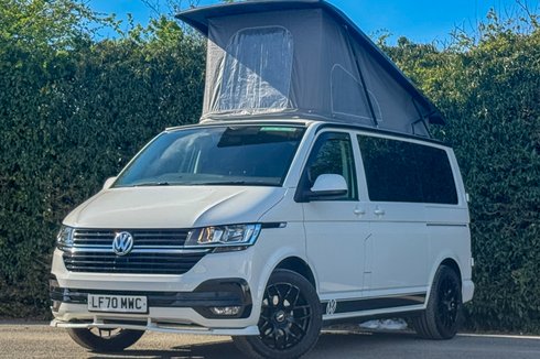 2021 Volkswagen TransporterCamper King St Tropez|4 Berth|T28|Pop Top|Air Con|Cooker|Fridge — thumbnail 44 of 51