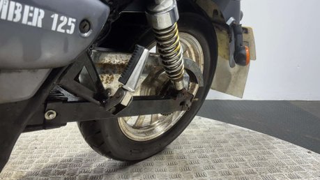 Motorini Bomber 2017 7K 1 OWNER CRUISER BIKE SPARES OR REPAIR 125CC PROJECT 25