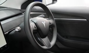 Tesla Model 3 PERFORMANCE AWD Deep Blue Metallic GROK AI RYZEN 20" ALLOYS BLACK INTERIOR 21