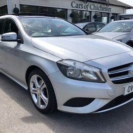 Mercedes-Benz A Class A180 1.6 SPORT EDITION Manual Petrol Pan Roof, Sat Nav, Rear Camera 