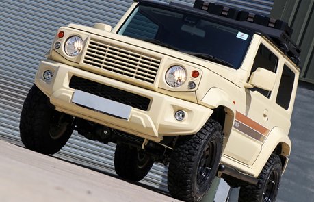 Fully bespoke exterior styling and seating packages for the iconic Suzuki Jimny (2019+) from SEEKER