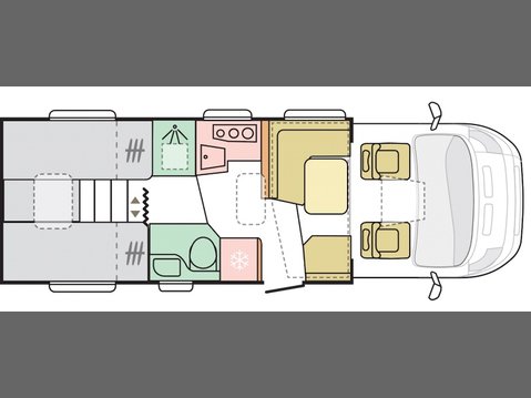 Adria M670 SL 4 Berth|4 Belt|Garage|Awning|LOW MILES 2