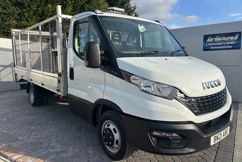 Iveco Daily 35C14 Beavertail Lawnmower Body - Large Ramp - Removable Cages 1