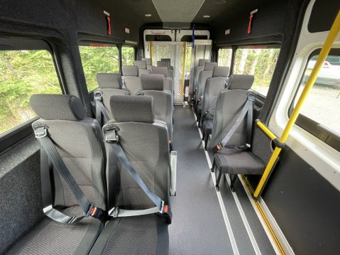Citroen Relay 40 L4H2 BLUEHDI 17 SEAT LIGHTWEIGHT NON D1 MINIBUS with RAMP and SENSORS E6 5