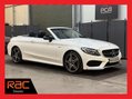 Mercedes-Benz C Class 3.0 C43 V6 AMG (Premium Plus) Cabriolet G-Tronic+ 4MATIC Euro 6 (s/s) 2dr 1