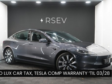 Tesla Model 3 LONG RANGE Premium AWD NO LUXURY TAX! 19" Nova Wheels Stealth Grey VAT Q