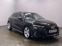 2020 Audi A3 2020 (70) 2.0 TDI 35 S line Sportback 5dr Diesel S Tronic Euro 6 (s/s) (150 ps) Crui BK70EFX photo