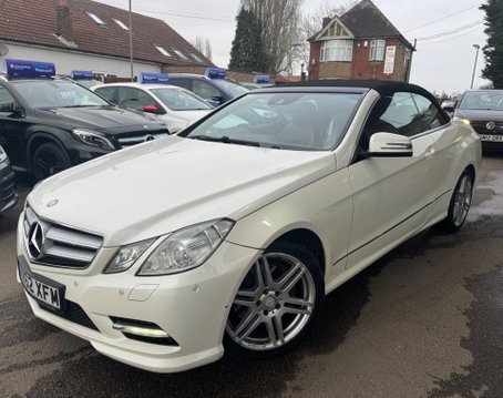 Mercedes-Benz E Class 1.8 E200 BlueEfficiency Sport Cabriolet Euro 5 (s/s) 2dr 1