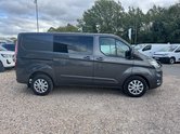 Ford Transit Custom Crew Cab AUTO SWB L1H1 Low Roof Limited 320 Air Con Alloys H/Seats EURO 6 6
