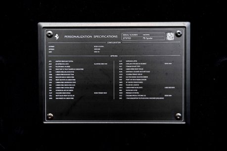 Ferrari F8 SPIDER. NOW SOLD. SIMILAR REQUIRED. PLEASE CALL 01903 254800. 29