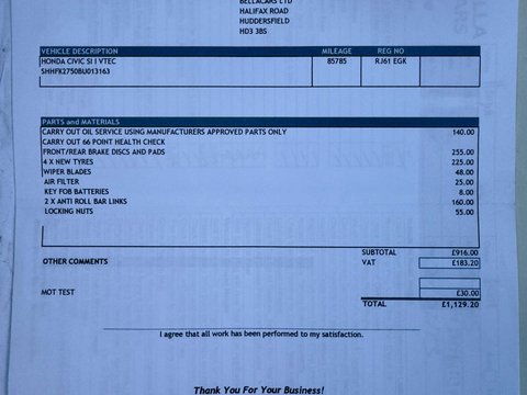 Honda Civic 1.8 Civic Si i-VTec 5dr 58