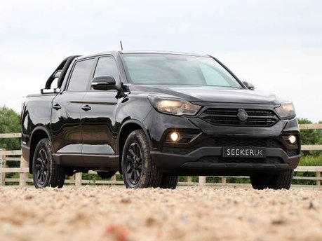 Brand new and exclusive, our Ssangyoung Musso 2.2 stealth edition with over £4K styling upgrades, fitted