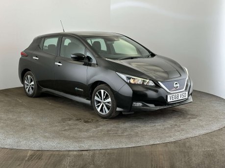 2018 NISSAN LEAF 2018 68 LEAF ACENTA 5DR 2018 68 42,299 MILES HATCHBACK BLACK ELECTRIC... photo