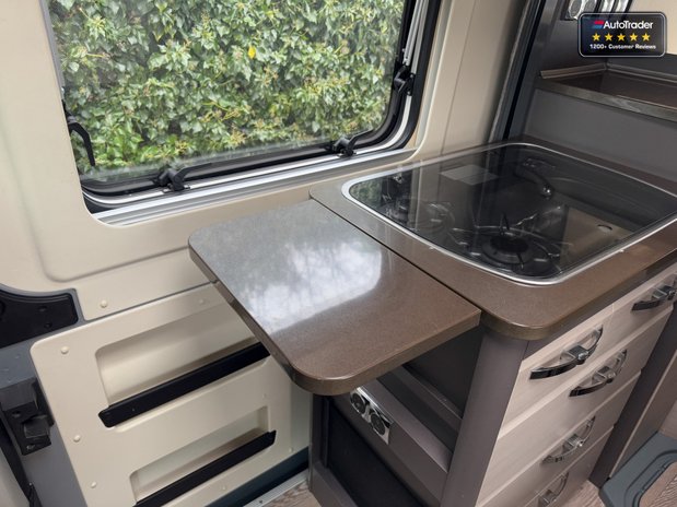 Hobby Vantana Fiat|2 Berth|4 Belt|Rear Tranverse Bed|Awning|Solar Panel|TV Ariel 14