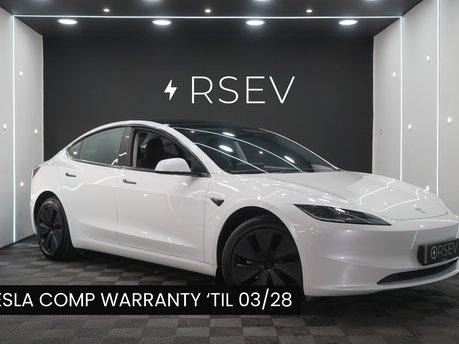 Tesla Model 3 RWD GROK AI Rear Screen Heated & Vented Seats Premium Sound One Owner VAT Q