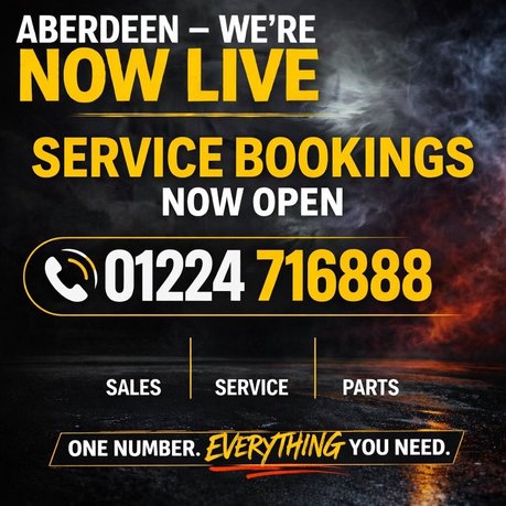 Aberdeen Service lines now open!