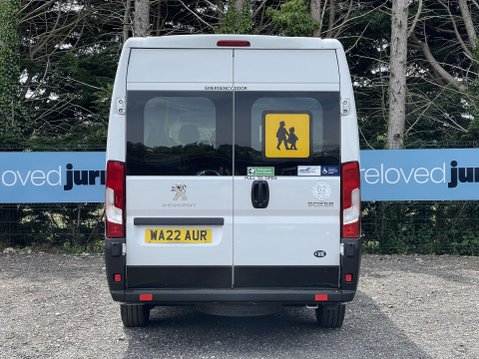 Peugeot Boxer 440 L4H2 17 SEAT NON-D1 MINBUS LITE with Full width ramp. ULEZ. Euro 6 13